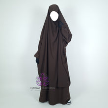 Load image into Gallery viewer, Classic 2 Piece Jilbab - Mocha
