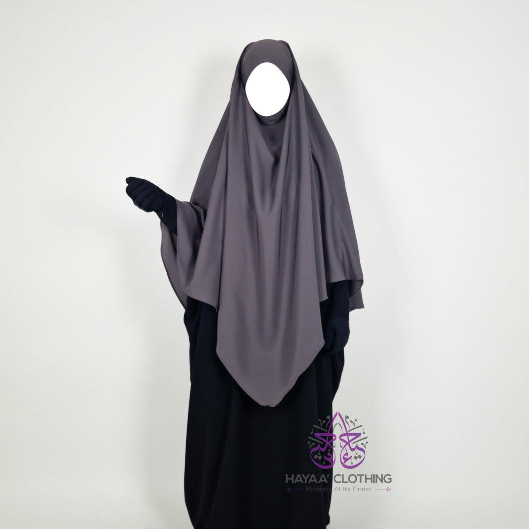 Diamond Khimar - Grey