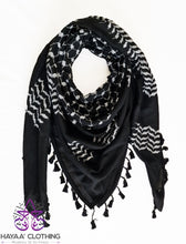 Load image into Gallery viewer, Original Hirbawi Kufiya / Keffiyeh | Palestinian Scarf - Inverted
