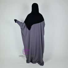 Load image into Gallery viewer, Batwing Abaya - Grey | Wudu &amp; Nursing Friendly
