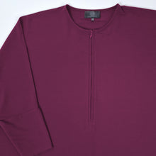 Load image into Gallery viewer, Batwing Abaya - Mulberry | Wudu &amp; Nursing Friendly
