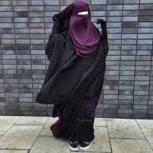 Load image into Gallery viewer, XL Diamond Niqab - Plum
