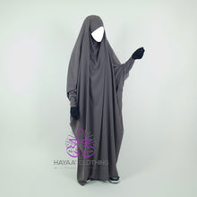 Load image into Gallery viewer, Jilbab Safiyyah 1 Piece - Grey
