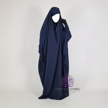 Load image into Gallery viewer, Jilbab Safiyyah 1 Piece - Midnight Blue
