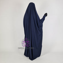 Load image into Gallery viewer, Jilbab Safiyyah 1 Piece - Midnight Blue
