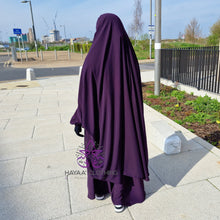 Load image into Gallery viewer, Classic 2 Piece Jilbab - Grape
