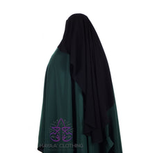 Load image into Gallery viewer, Double Layer Niqab - Black
