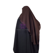 Load image into Gallery viewer, Double Layer Niqab - Brown
