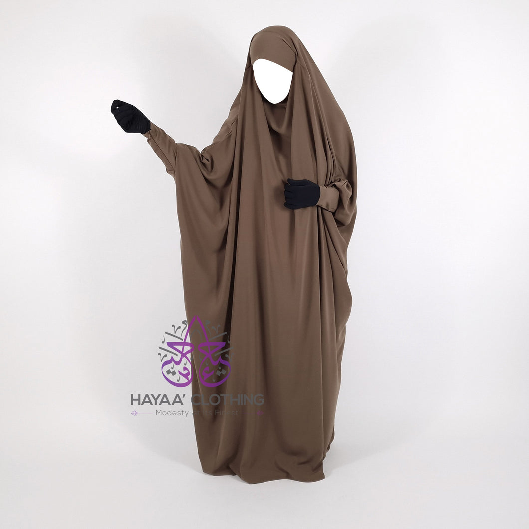 Jilbab Safiyyah 1 Piece - Desert