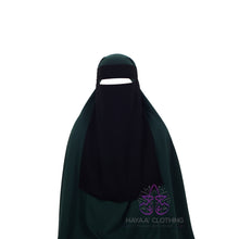 Load image into Gallery viewer, Single Layer Niqab - Black
